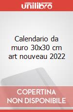 Calendario da muro 30x30 cm art nouveau 2022 articolo cartoleria