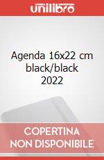 Agenda 16x22 cm black/black 2022 articolo cartoleria