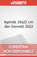 Agenda 16x22 cm dan bennett 2022 articolo cartoleria