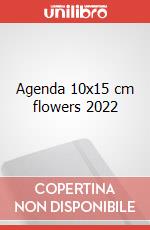 Agenda 10x15 cm flowers 2022 articolo cartoleria