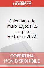 Calendario da muro 17,5x17,5 cm jack vettriano 2022 articolo cartoleria