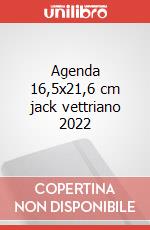 Agenda 16,5x21,6 cm jack vettriano 2022 articolo cartoleria