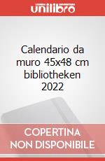 Calendario da muro 45x48 cm bibliotheken 2022 articolo cartoleria