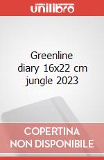 Greenline diary 16x22 cm jungle 2023 articolo cartoleria