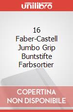 16 Faber-Castell Jumbo Grip Buntstifte Farbsortier articolo cartoleria