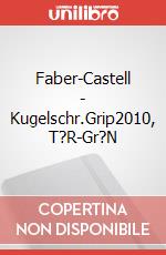 Faber-Castell - Kugelschr.Grip2010, T?R-Gr?N articolo cartoleria