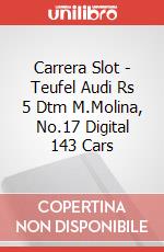 Carrera Slot - Teufel Audi Rs 5 Dtm M.Molina, No.17 Digital 143 Cars articolo cartoleria di Carrera