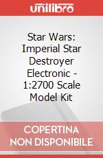 Star Wars: Imperial Star Destroyer Electronic - 1:2700 Scale Model Kit articolo cartoleria