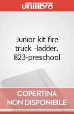 Junior kit fire truck -ladder. 823-preschool articolo cartoleria