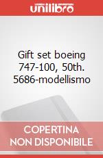 Gift set boeing 747-100, 50th. 5686-modellismo articolo cartoleria