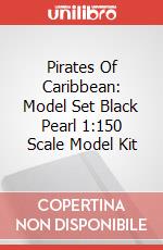 Pirates Of Caribbean: Model Set Black Pearl 1:150 Scale Model Kit articolo cartoleria