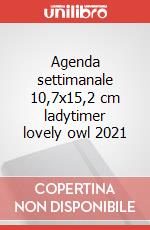 Agenda settimanale 10,7x15,2 cm ladytimer lovely owl 2021 articolo cartoleria