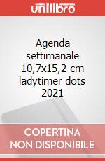 Agenda settimanale 10,7x15,2 cm ladytimer dots 2021 articolo cartoleria