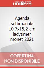 Agenda settimanale 10,7x15,2 cm ladytimer monet 2021 articolo cartoleria