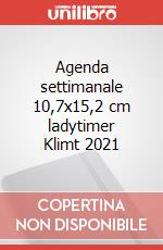 Agenda settimanale 10,7x15,2 cm ladytimer Klimt 2021 articolo cartoleria