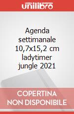 Agenda settimanale 10,7x15,2 cm ladytimer jungle 2021 articolo cartoleria