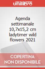 Agenda settimanale 10,7x15,2 cm ladytimer wild flowers 2021 articolo cartoleria