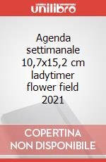 Agenda settimanale 10,7x15,2 cm ladytimer flower field 2021 articolo cartoleria