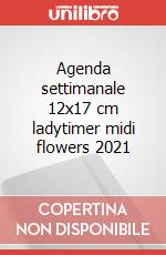 Agenda settimanale 12x17 cm ladytimer midi flowers 2021 articolo cartoleria