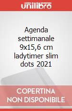 Agenda settimanale 9x15,6 cm ladytimer slim dots 2021 articolo cartoleria