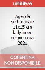 Agenda settimanale 11x15 cm ladytimer deluxe coral 2021 articolo cartoleria