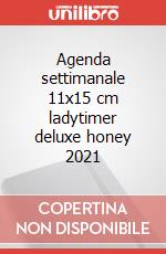 Agenda settimanale 11x15 cm ladytimer deluxe honey 2021 articolo cartoleria