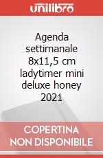 Agenda settimanale 8x11,5 cm ladytimer mini deluxe honey 2021 articolo cartoleria