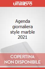 Agenda giornaliera style marble 2021 articolo cartoleria