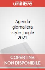 Agenda giornaliera style jungle 2021 articolo cartoleria