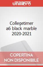 Collegetimer a6 black marble 2020-2021 articolo cartoleria