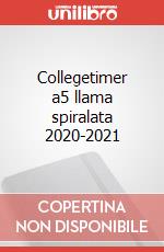 Collegetimer a5 llama spiralata 2020-2021 articolo cartoleria