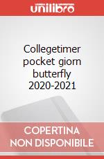Collegetimer pocket giorn butterfly 2020-2021 articolo cartoleria