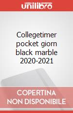 Collegetimer pocket giorn black marble 2020-2021 articolo cartoleria