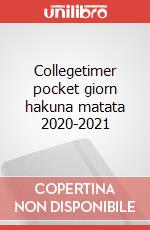 Collegetimer pocket giorn hakuna matata 2020-2021 articolo cartoleria