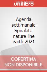 Agenda settimanale Spiralata nature line earth 2021 articolo cartoleria