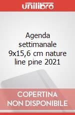 Agenda settimanale 9x15,6 cm nature line pine 2021 articolo cartoleria
