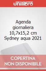 Agenda giornaliera 10,7x15,2 cm Sydney aqua 2021 articolo cartoleria