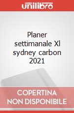 Planer settimanale Xl sydney carbon 2021 articolo cartoleria