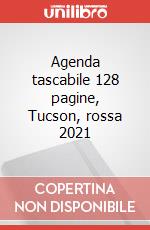 Agenda tascabile 128 pagine, Tucson, rossa 2021 articolo cartoleria