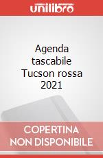 Agenda tascabile Tucson rossa 2021 articolo cartoleria