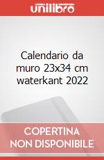 Calendario da muro 23x34 cm waterkant 2022 articolo cartoleria