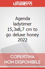 Agenda ladytimer 15,3x8,7 cm to go deluxe honey 2022 articolo cartoleria