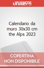 Calendario da muro 30x30 cm the Alps 2023 articolo cartoleria