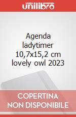 Agenda ladytimer 10,7x15,2 cm lovely owl 2023 articolo cartoleria