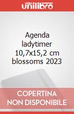 Agenda ladytimer 10,7x15,2 cm blossoms 2023 articolo cartoleria