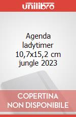 Agenda ladytimer 10,7x15,2 cm jungle 2023 art vari a