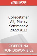 Collegetimer A5, Music. Settimanale 2022/2023 articolo cartoleria