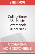 Collegetimer A6, Music. Settimanale 2022/2023 articolo cartoleria