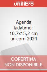 Agenda ladytimer 10,7x15,2 cm unicorn 2024 articolo cartoleria