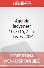 Agenda ladytimer 10,7x15,2 cm leaves 2024 articolo cartoleria